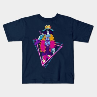 one piece anime Brook Kids T-Shirt